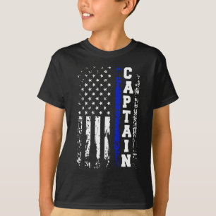 Police Captain  Police Rank Captain Gift  T-Shirt