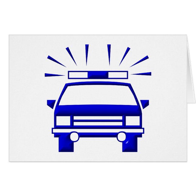Police Car (Front Horizontal)