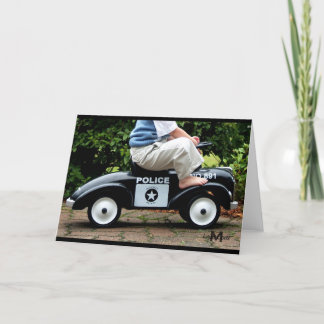 Police Car Greeting Card