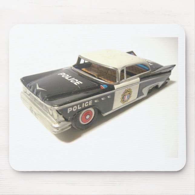 Police Car Mouse Pad (Front)