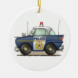 Police Car Police Crusier Cop Car Ornament