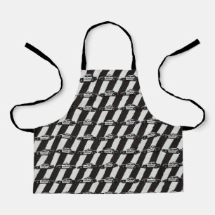 Police Car Siren Boys Blue Birthday Party Apron