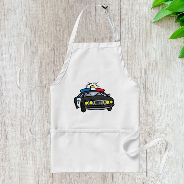 Police Car Standard Apron (Creator Uploaded)