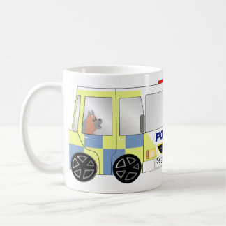 Police Car UK Coffee Mug