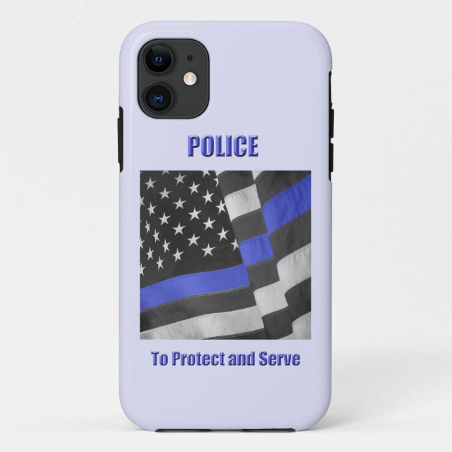 Police Case-Mate iPhone Case (Back)