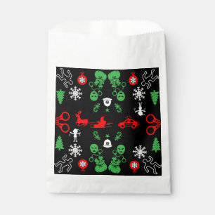Police Christmas Decorative Favour Bag