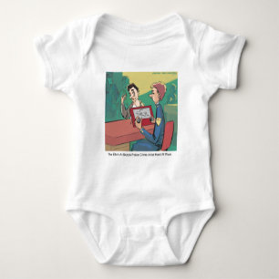 Police Crime Sketch Artist Funny Baby Bodysuit