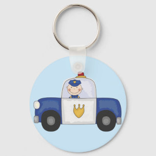 Police Cruiser T-shirts and Gifts Key Ring