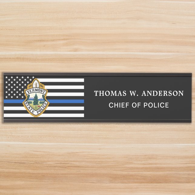 Police Department Custom Logo Law Enforcement Door Sign (Creator Uploaded)