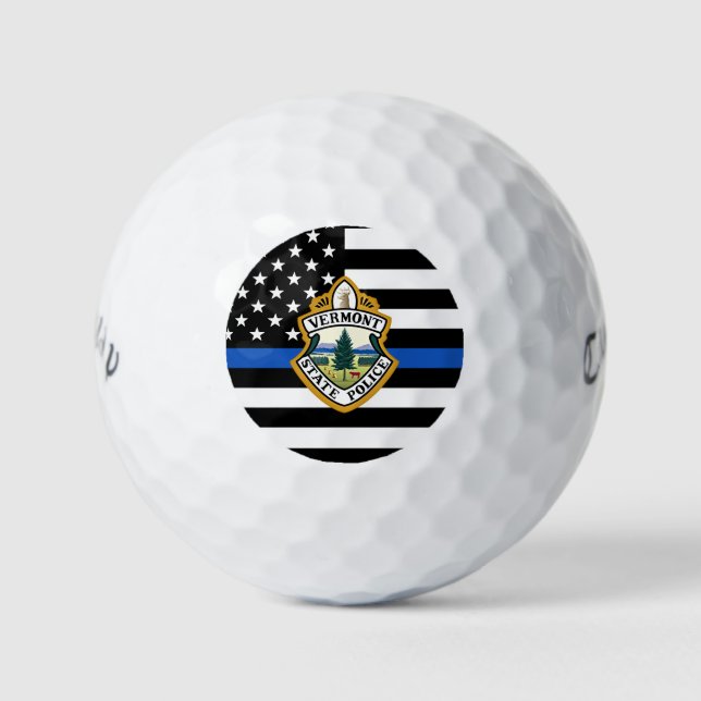 Police Department Custom Logo Law Enforcement Golf Golf Balls (Front)