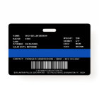 Police Department Photo Professional Officer ID
