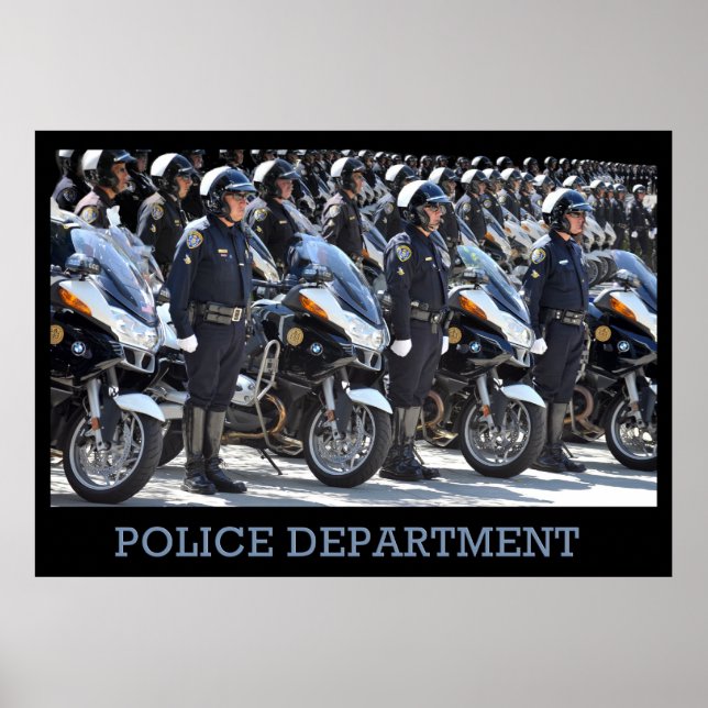 Police Department Poster (Front)