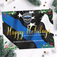 Police Department Thin Blue Line Christmas