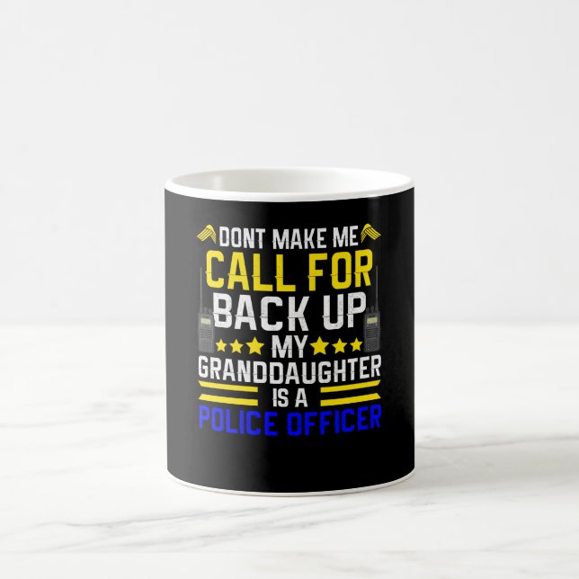 Police Design For Police Officers And Legislative Coffee Mug (Center)