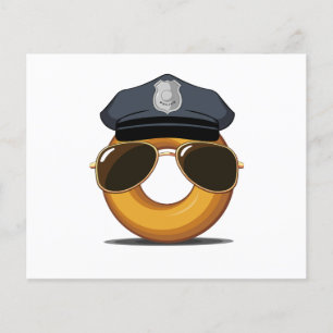 Police Doughnut Flyer