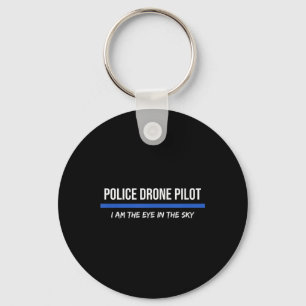 Police Drone Pilot Operator  Key Ring