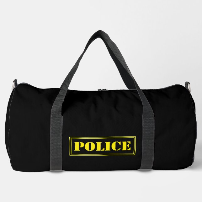 Police Duffle Bag (Front)