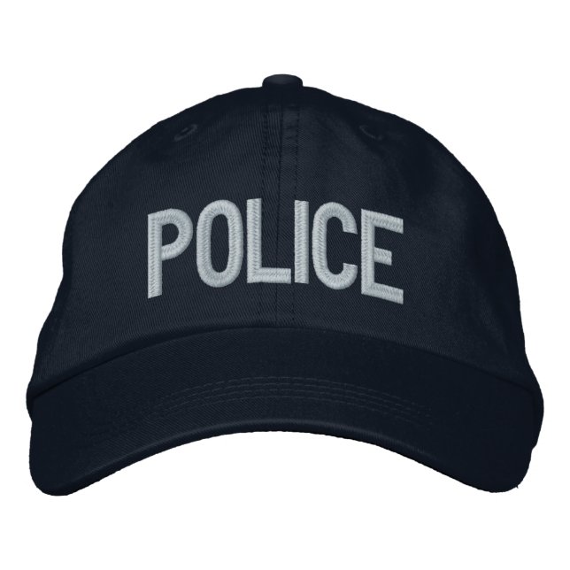 POLICE EMBROIDERED HAT (Front)