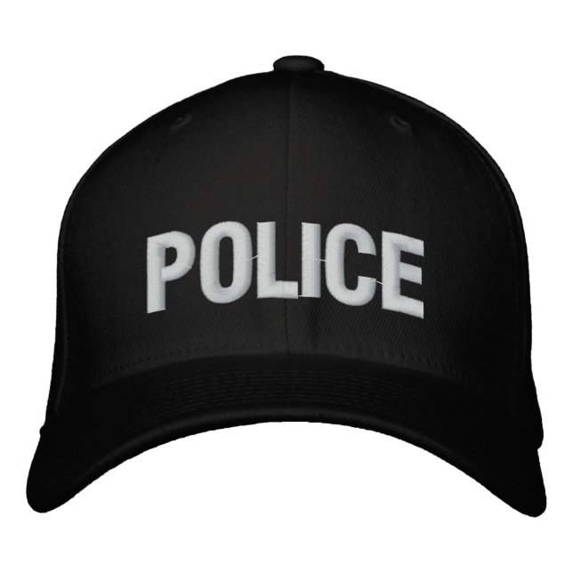 POLICE EMBROIDERED HAT (Front)