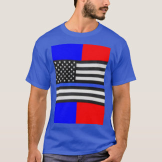 Police flag T-Shirt