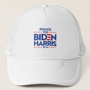 POLICE FOR BIDEN HARRIS TRUCKER HAT