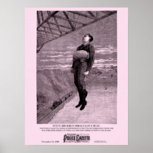 Police Gazette poster Brodie