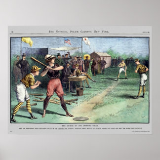 Police Gazette poster Daisies