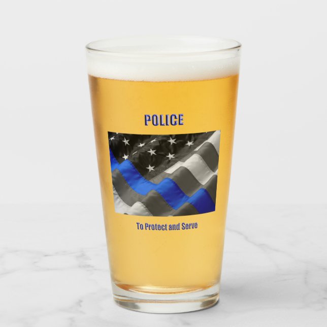 Police Glass (Front Filled)