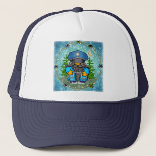 Police Gnome  Trucker Hat