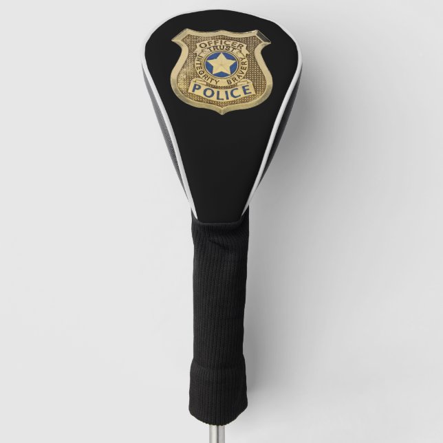 Police Golf Head Cover (Front)