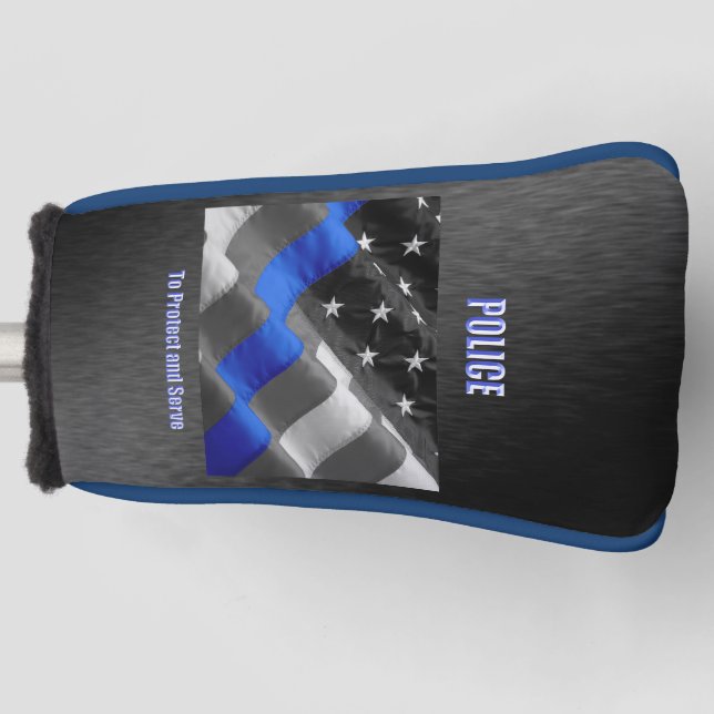 Police Golf Head Cover (Front)