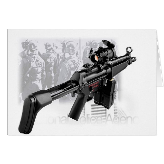 Police Gun (Front Horizontal)