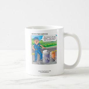 Police Humour Assault & Battery Funny Coffee Mug