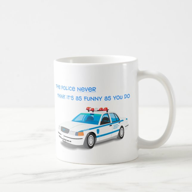 Police Humour Mug (Right)