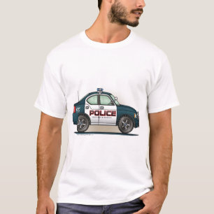 Police Interceptor Car Cop Car Mens Tank Top