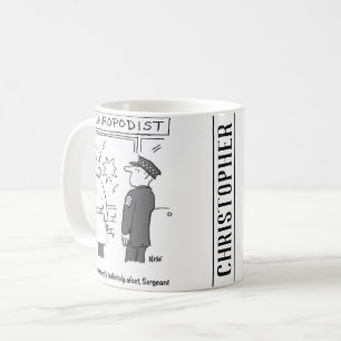 Police investigate a break-in at the Chiropodist Coffee Mug