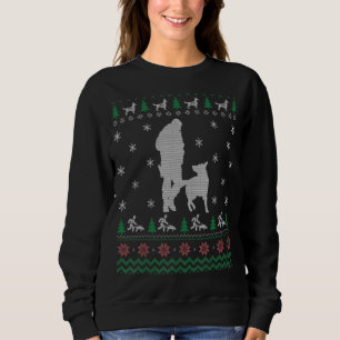 Police K9 Dog Ugly Christmas Sweater  For Women Me