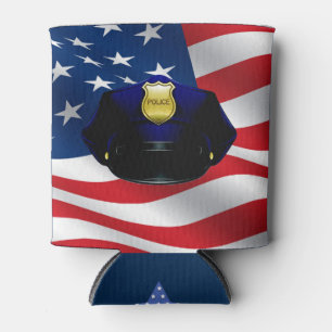 Police - Law Enforcement Can Cooler - srf
