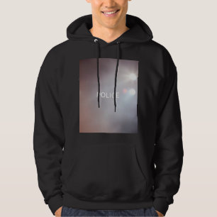 Police Lights – Flashing Emergency Night Design Hoodie