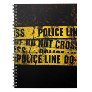 Police Line Notebook