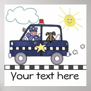 Police Man Poster