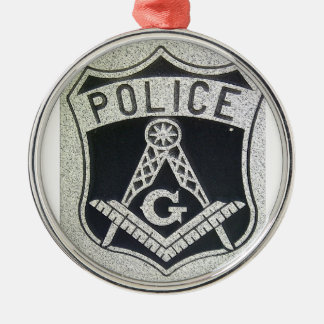 Police Masonic Ornament