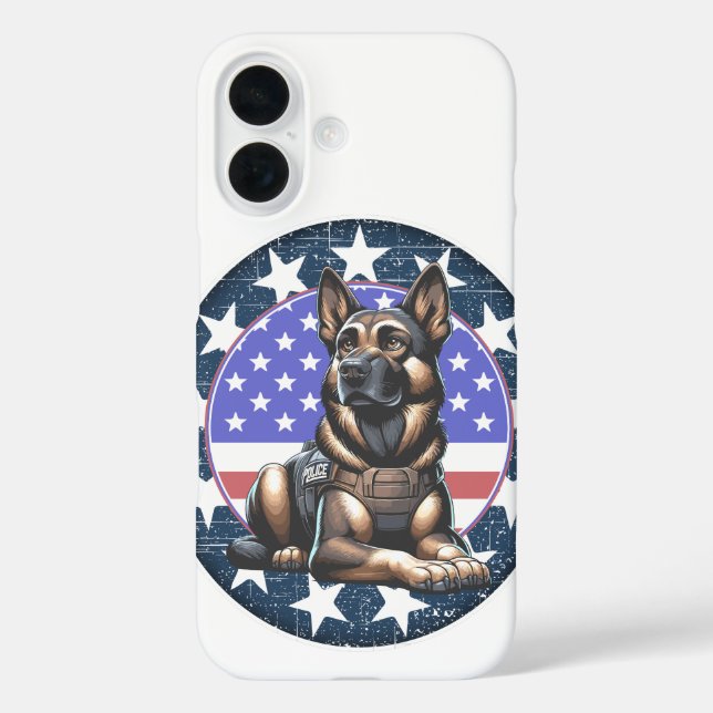 Police Military Dog K9 Unit Case-Mate iPhone Case (Back)