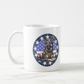 Police Military Dog K9 Unit Coffee Mug