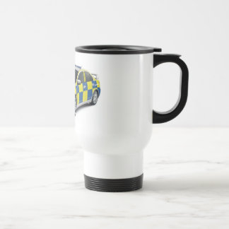 police mitsubishi lancer evo x travel mug