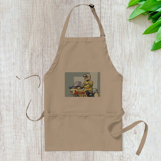 Police Motorcycle Officer Law Enforcement Standard Apron (Creator Uploaded)