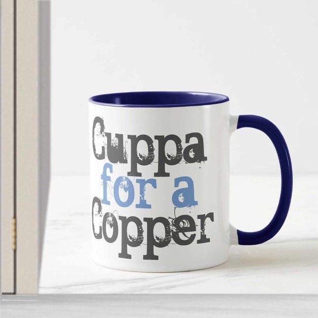 Police Mug - Cuppa for a Copper (Creator Uploaded)