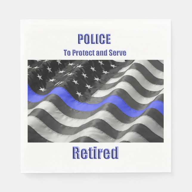 Police Napkin (Front)