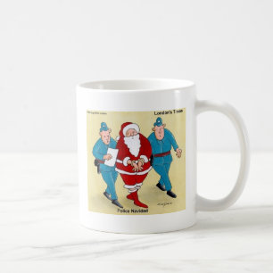 Police Navidad Funny Christmas Gifts & Tees Coffee Mug