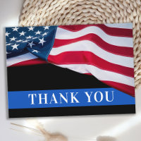 Police Officer American Flag Law Enforcement